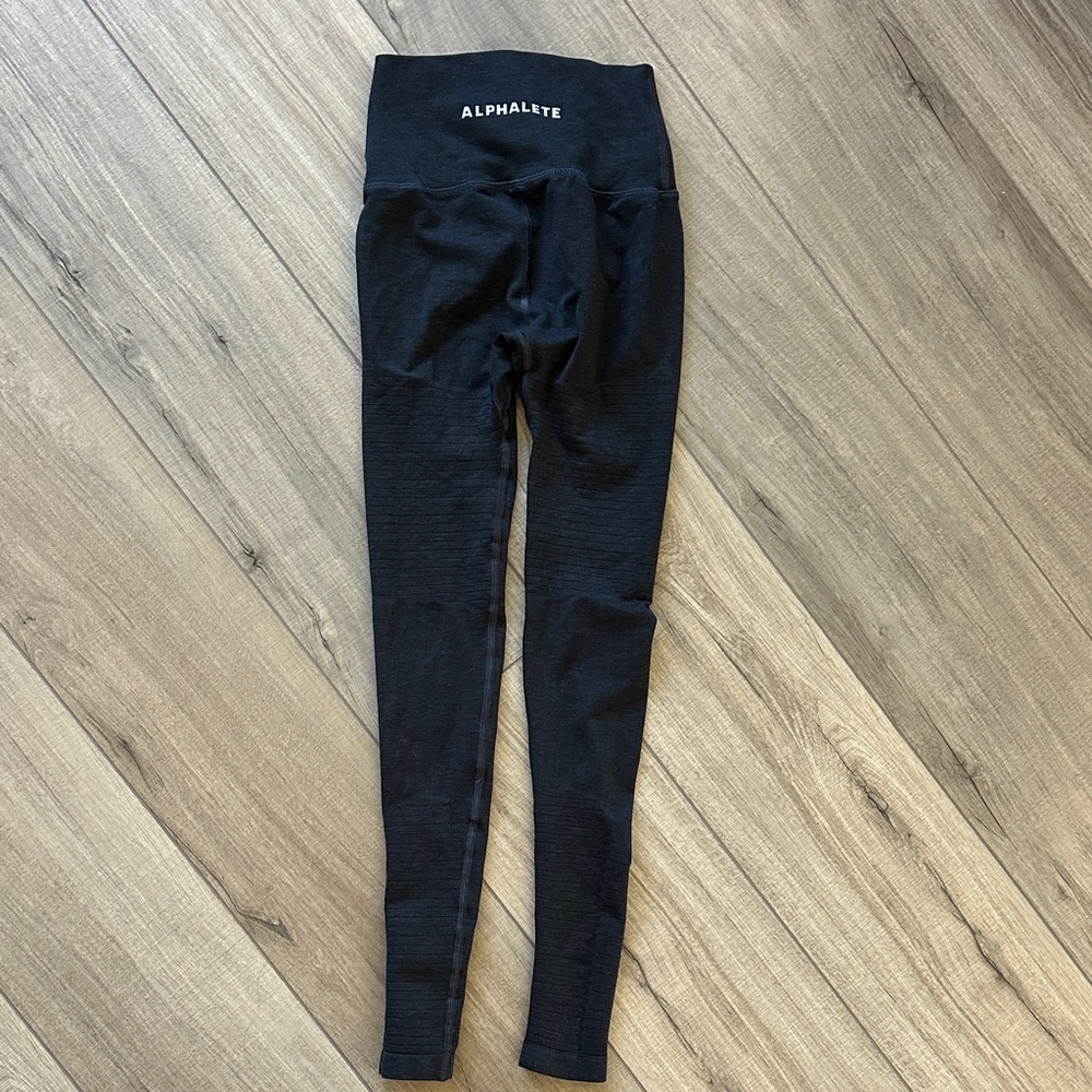 Alphalete Jet Black Sculpt Leggings